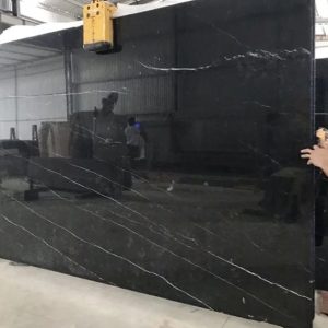 Đá Marble Đen Chỉ Trắng