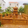 Thi công lăng mộ đá ong