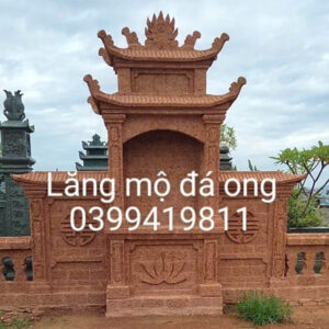 Thi công lăng mộ đá ong