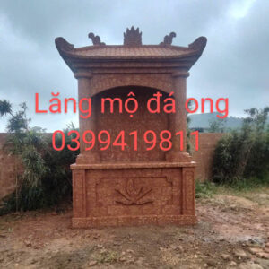 Thi công lăng mộ đá ong