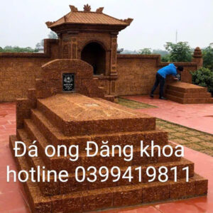 Thi công lăng mộ đá ong