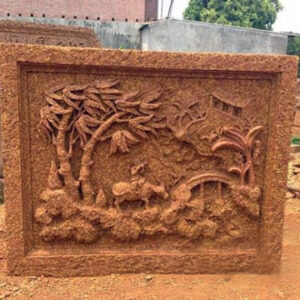 Tranh chế tác từ đá ong