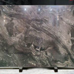 Đá marble vân gỗ Ý nâu đen